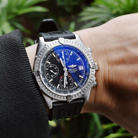 breitling chronomat blackbird art br185|breitling chronomat blackbird a13350.